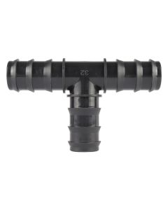Slangtule - T-stuk - Kunststof - Voor 1 1/4 inch