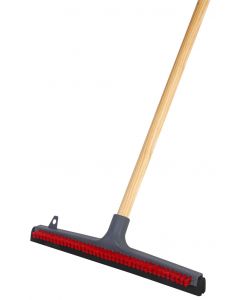 Terrace broom - Floor Squeegee - Multifunctional - Wooden handle - 140 cm