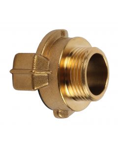 Gk-snelkoppeling 3/4inch met aansluiting uitwendige draad (messing) op kaart