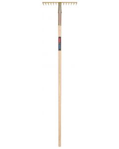 Asfalthark - 14 tanden - 35 cm - Gesmeed staal - Essenhouten steel - 160 cm
