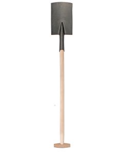 Dulspade - Gehard staal - Essenhouten steel - 85 cm