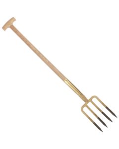 Picking Fork - Professional - Fixed spring - 4 tines - Ash wood handle - 85 centimeters
