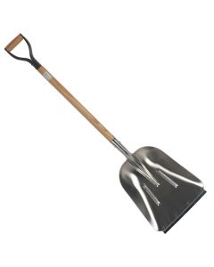 Graanschop - Aluminium - Essenhouten steel - 85 cm