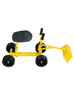 Graafmachine - Voor kinderen - Op wielen - Metaal