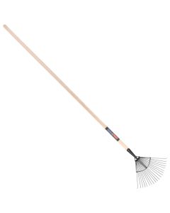 Gazonhark - Professioneel - Gesmeed - 20 tanden - Essenhouten steel - 140 cm