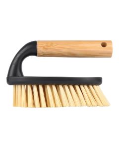 HANDBORSTEL, BAMBOE EN GRS PLASTIC