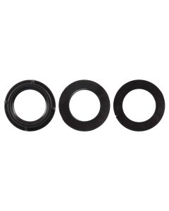 Opsluitwartel - Met waterafdichting - Kunststof - Voor 1 inch