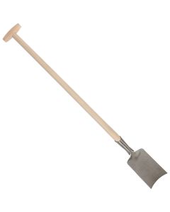 Betuwse Kleispade - Blank gepolijst - Essenhouten steel - 100 cm