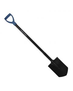 Metalen spade met D-handvat