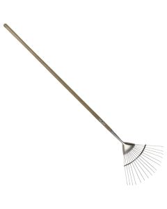 Dutch Garden - Lawn Rake - Stainless Steel - FSC Wood