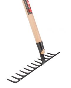 Garden rake - 12 teeth - Forged - 30 cm - Without handle