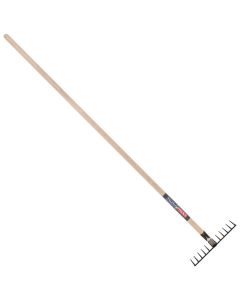 Tuinhark - Gesmeed - Professioneel - 12 tanden - Essenhouten steel - 160 cm 