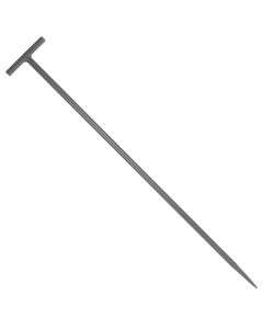 Threaded pin - Powder coated steel - 80 cm - T-head