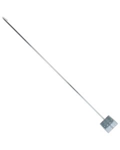 Putschep - Vierkant - Verzinkt - 120 centimeter