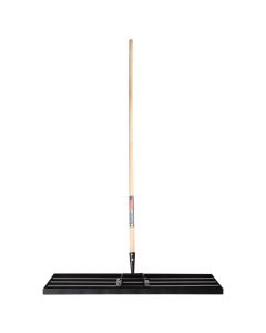 Egalisatiehark - 70 cm - Gecoat staal - Essenhouten steel - 160 cm