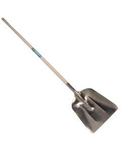 Schop - Karlstad - Aluminium - Essenhouten steel - 135 cm