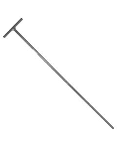 Manhole cover hook - Painted steel - T-handle - 80 centimeters
