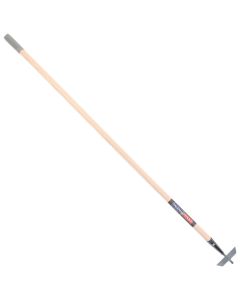 Hoe - Weed Chopper - Galvanized - 16 cm - Ash wood handle - 160 cm
