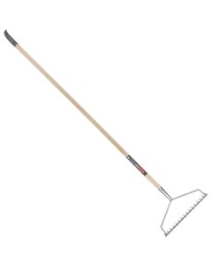 Beugelhark - Verzinkt - 16 tanden - Essenhouten steel - 160 cm