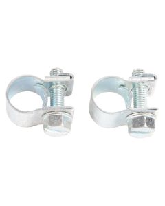 Slangklemmen - Met schroef - Verzinkt - 8-10 mm - 2 stuks