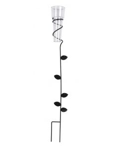 Regenmeter m.bladeren steel