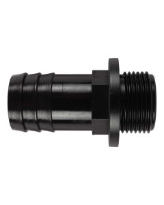 Slangtule - Met buitendraad - Kunststof - 3/4 inch naar 25 mm