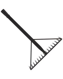 Asphalt rake reinforced loose