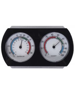Hendrik Jan hygro-thermometer vierkant 10 cm