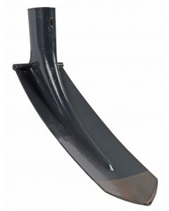 Kabelschop - 11 cm - Blank gepolijst - Met opstapje - Zonder steel