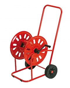 Ag 312 - professionele haspel 80m - 1/2 inch of 50m - 3/4 inch in gelakt metaal